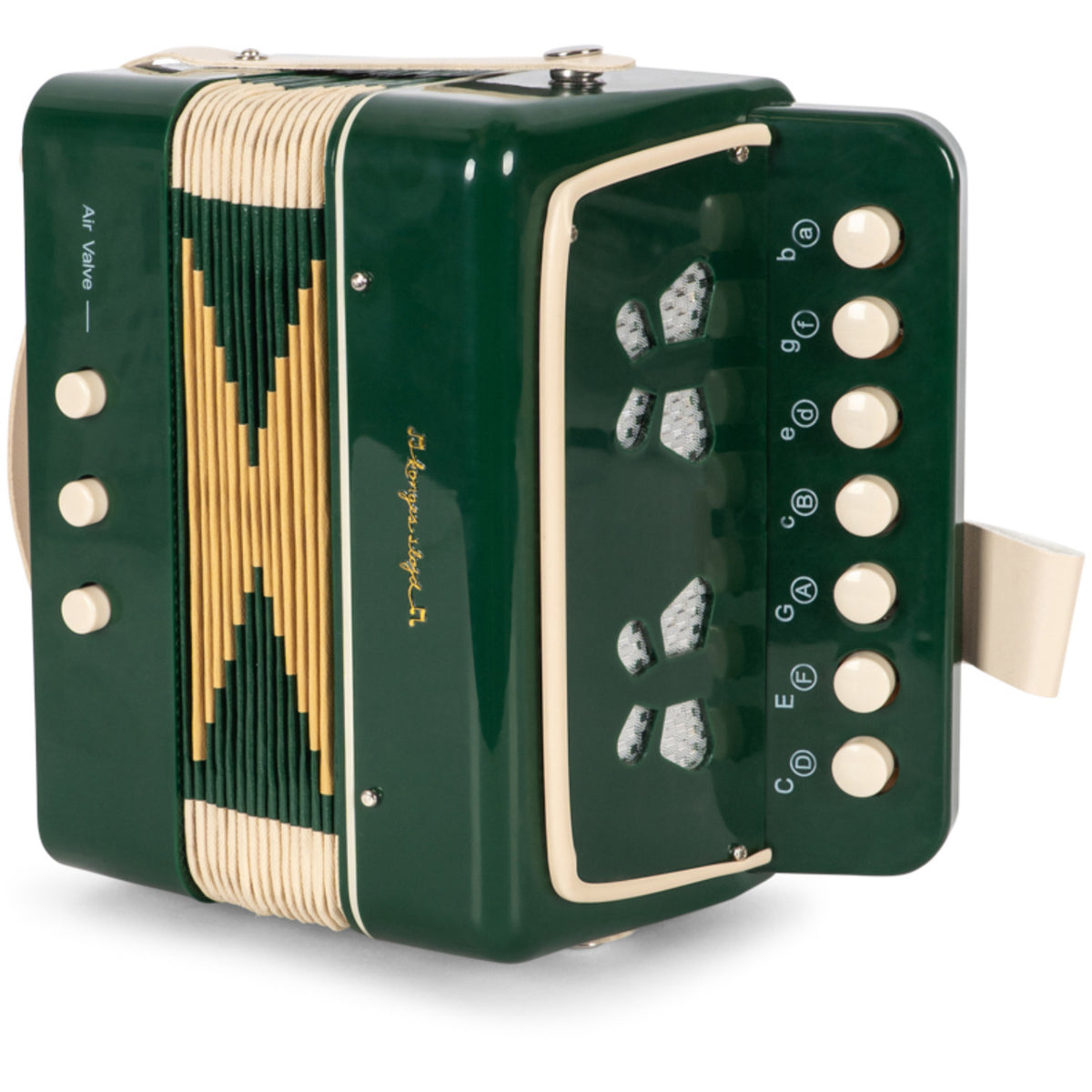 Konges Sløjd Green Accordion