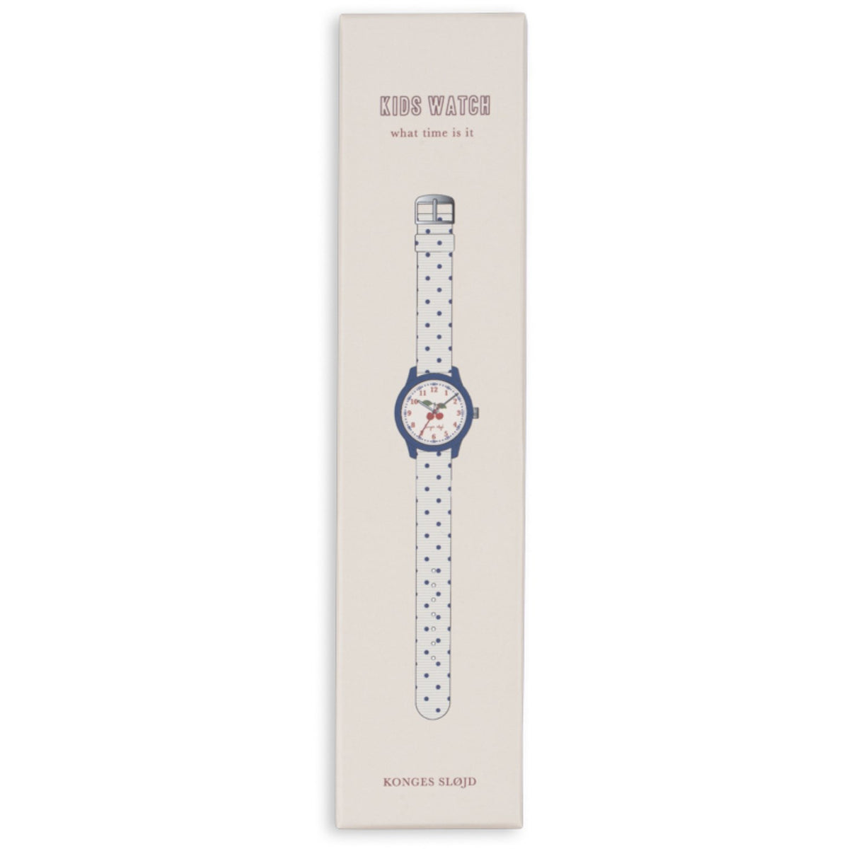 Konges Sløjd Cherry/Dot Kids Klokke