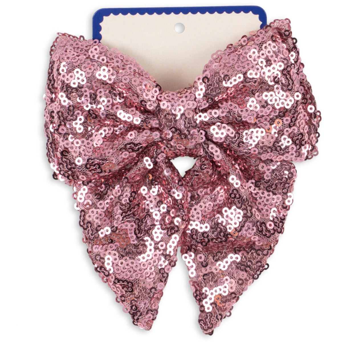 Konges Sløjd Rosewater Tindra Paljet Bue Hair Clip