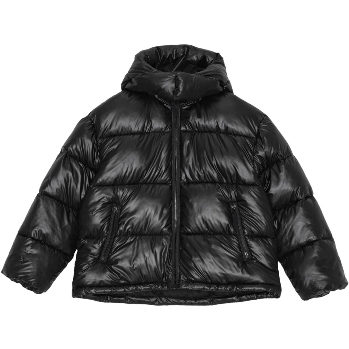 brunobruno nation Jet Black Edith Puffer Jakke
