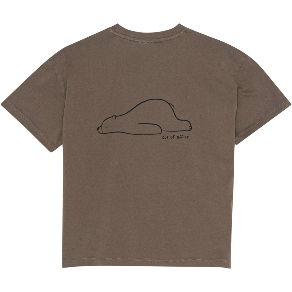 brunobruno nation Major Brown Nanna Out Of Office T-Shirt