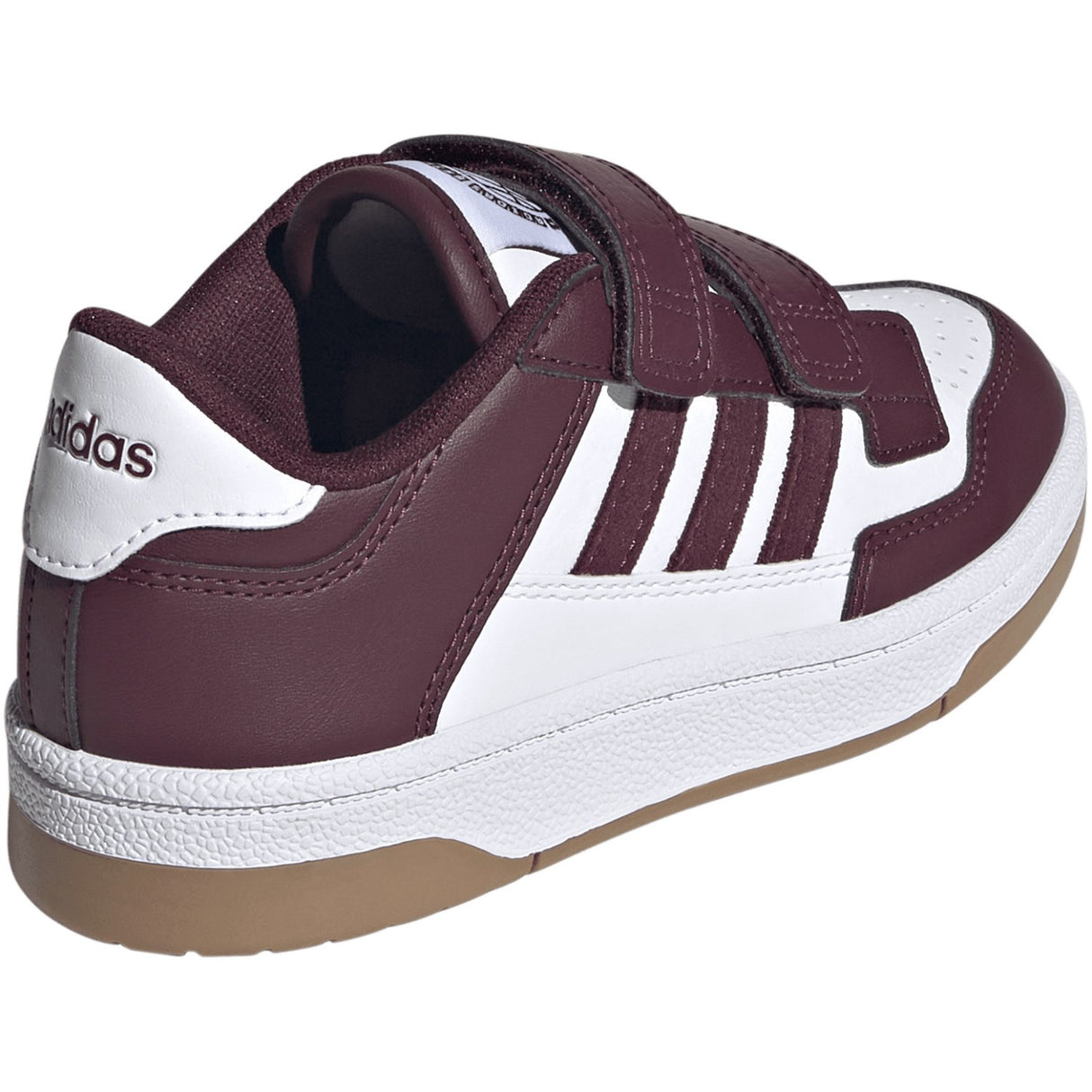 adidas Originals Ftwr White Maroon Gum4 Rapid Court Cf C Sneakers