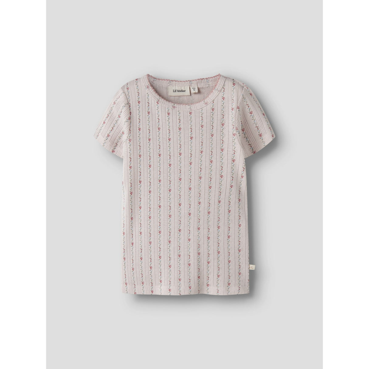 Lil'Atelier Morganite Flower Nmfrachello Dap Ss Slim Topp Lil