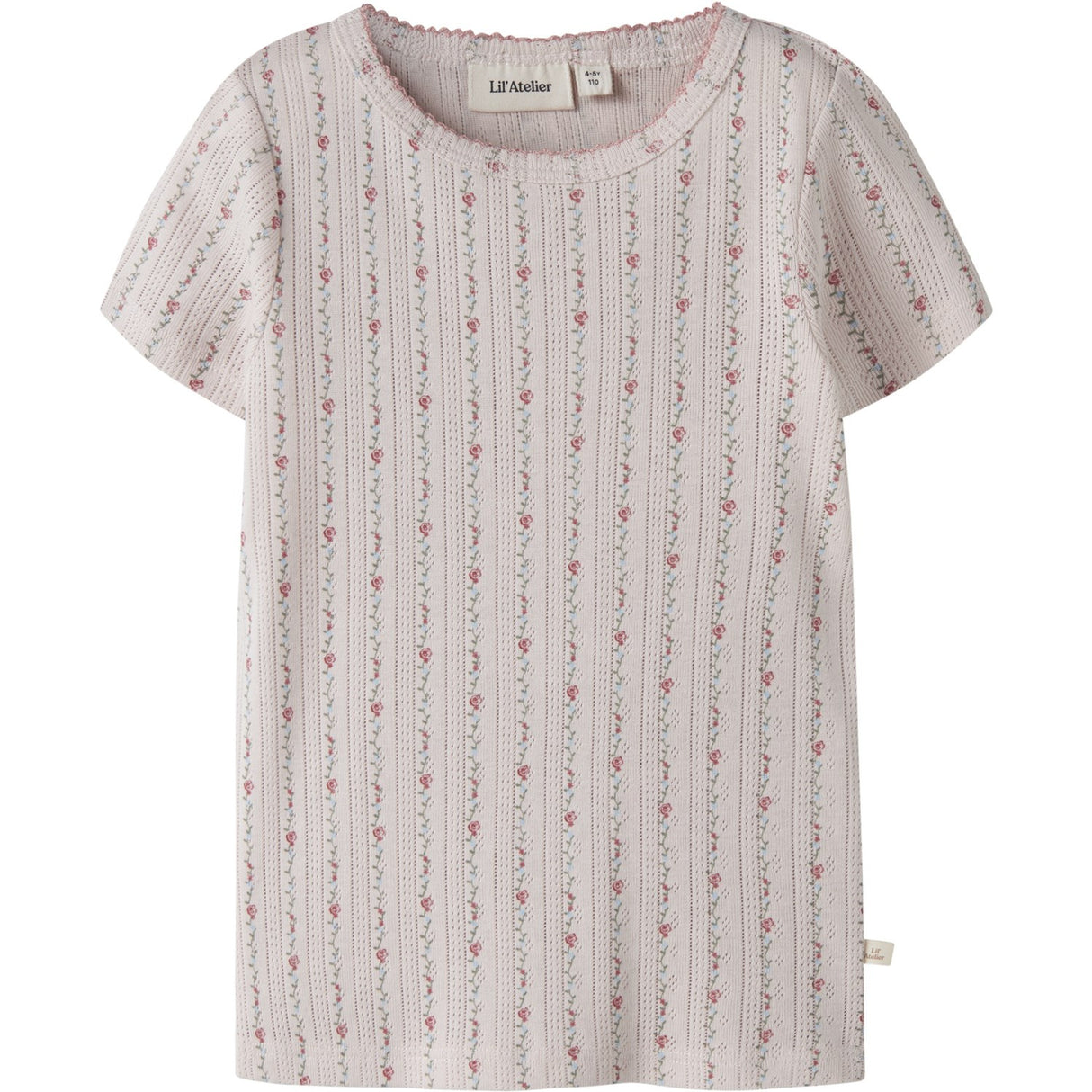 Lil'Atelier Morganite Flower Nmfrachello Dap Ss Slim Topp Lil