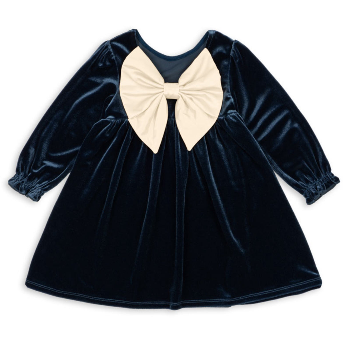 Konges Sløjd x Luksusbaby Navy Blazer Gia Bue Kjole Grs