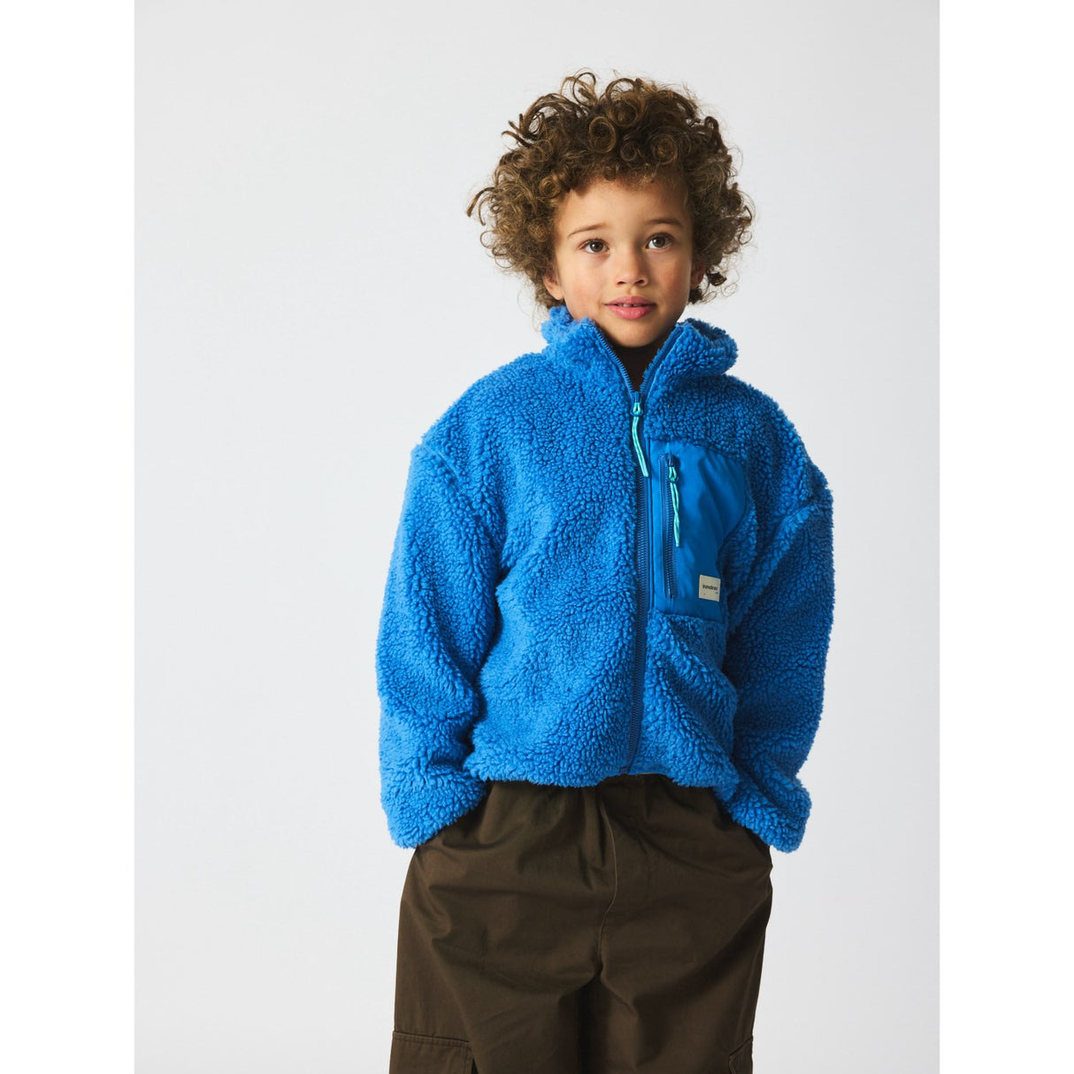 brunobruno nation Pacific Coast Blue Rori Teddybjørn Jakke