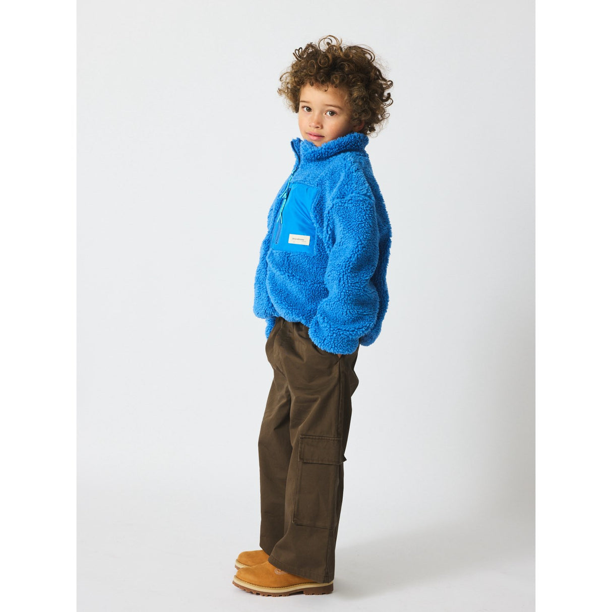 brunobruno nation Pacific Coast Blue Rori Teddybjørn Jakke