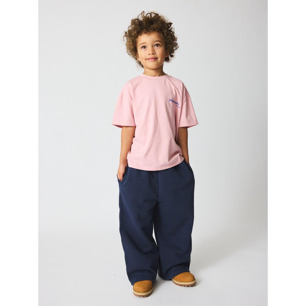 brunobruno nation Mood Indigo Blue Francis Embr Sweat Bukser