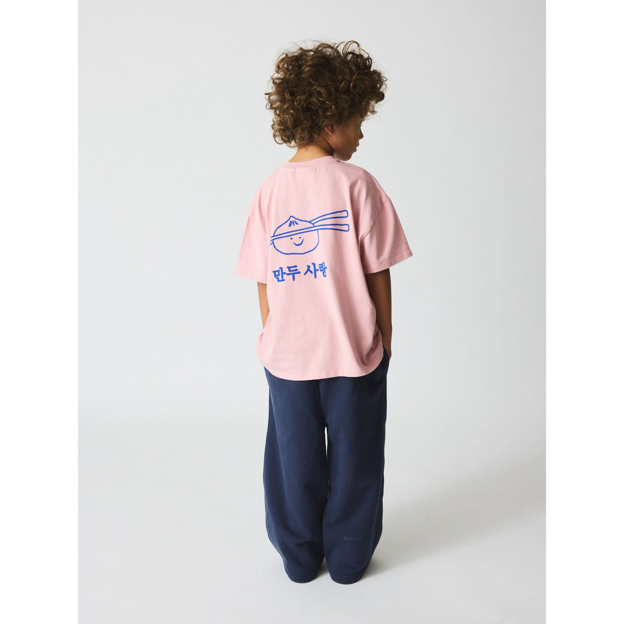 brunobruno nation Mood Indigo Blue Francis Embr Sweat Bukser
