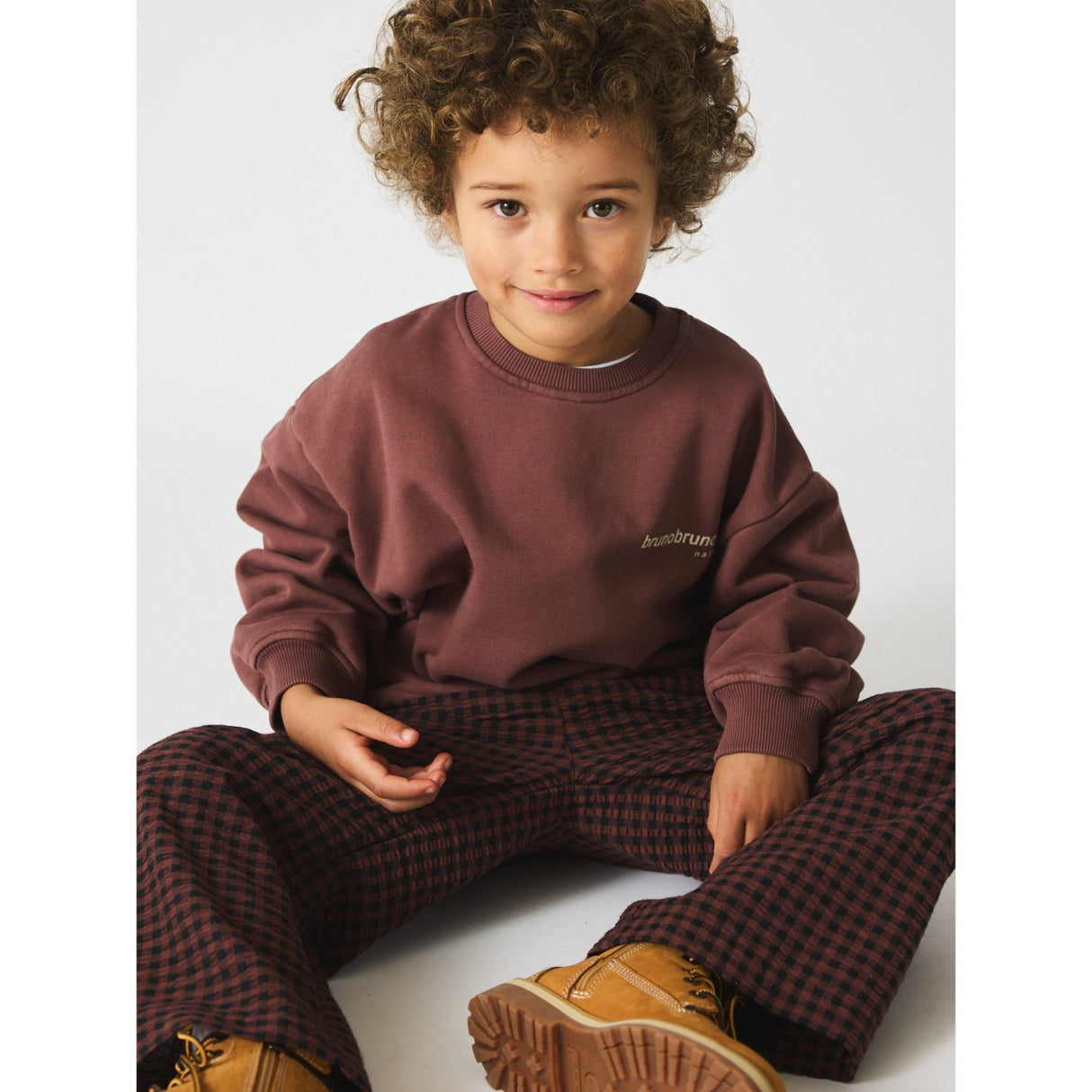 brunobruno nation Marron Plum Norah Collegegenser