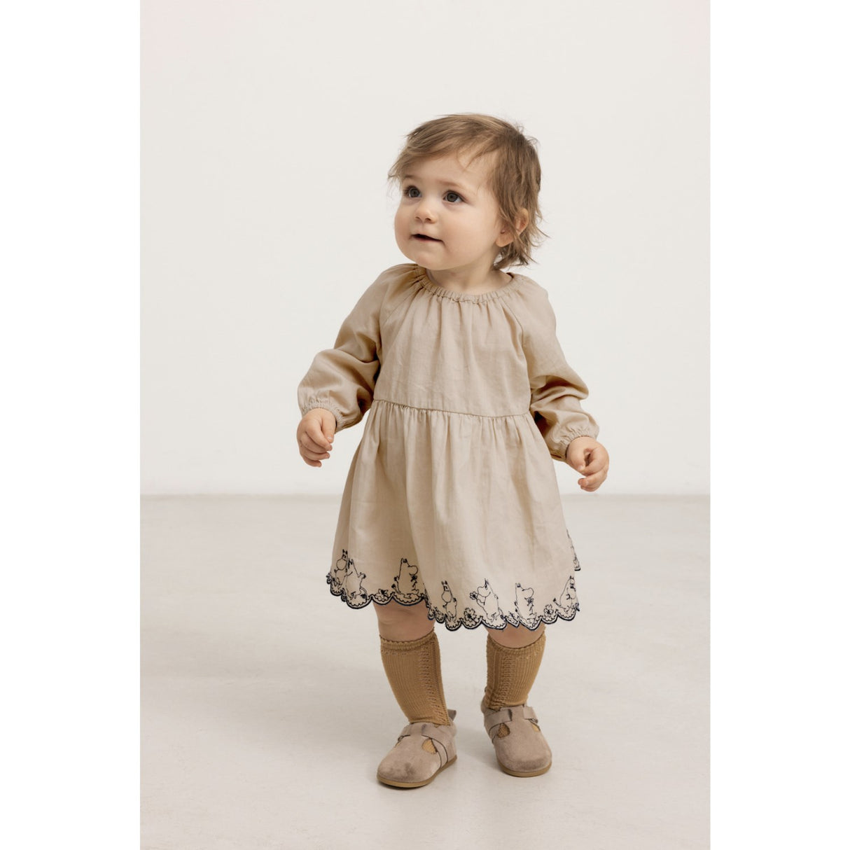MarMar Cotton Texture Dancing Moomins Dawson B Kjole