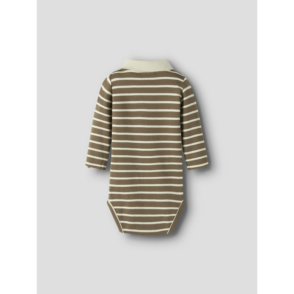 Lil'Atelier Kangaroo Turtledove Nbmlimia Ls Polo Body Lil