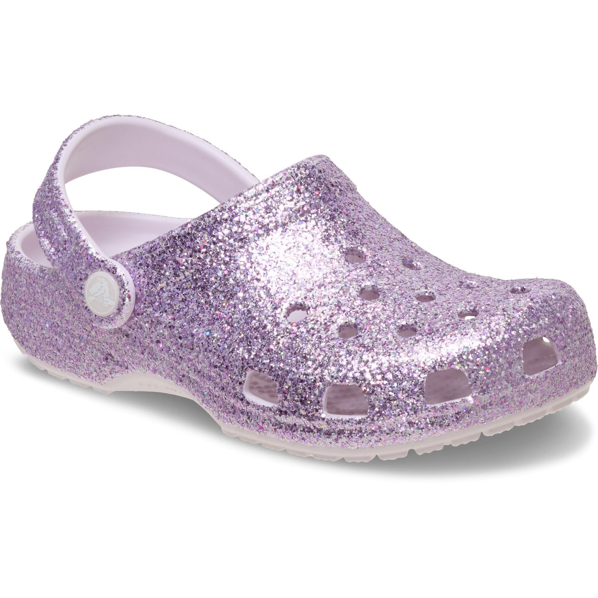 Crocs Grape Ice Classic Chunky Glitter Clog K Gric