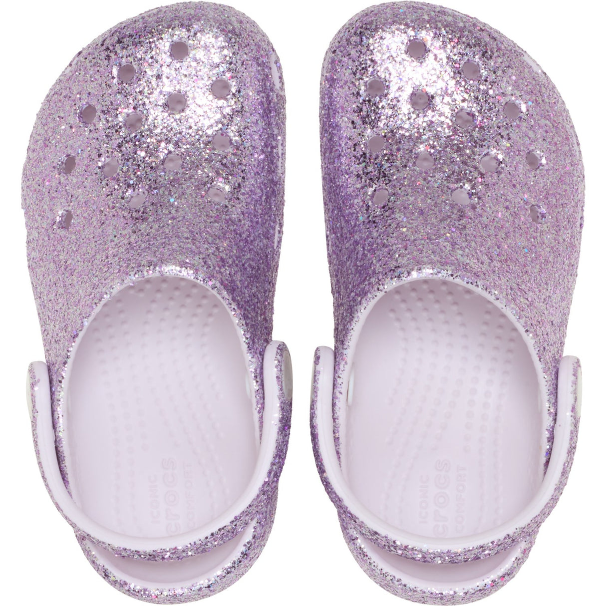 Crocs Grape Ice Classic Chunky Glitter Clog T Gric