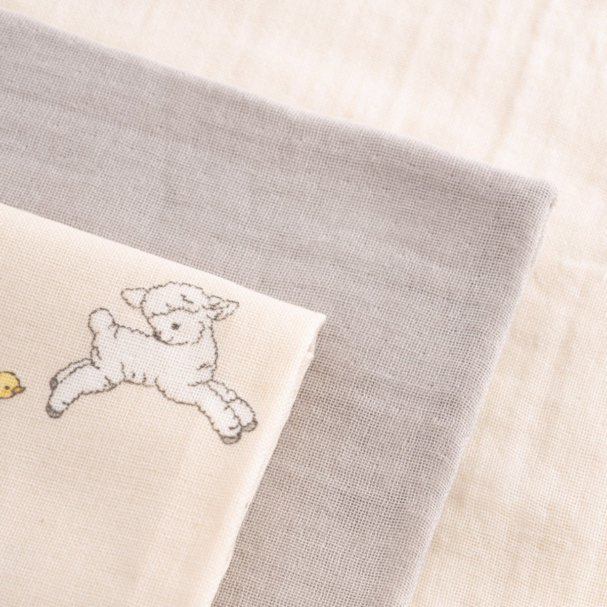 That's Mine Tiny Friends Bora Muslin Cloth 3-Pakning