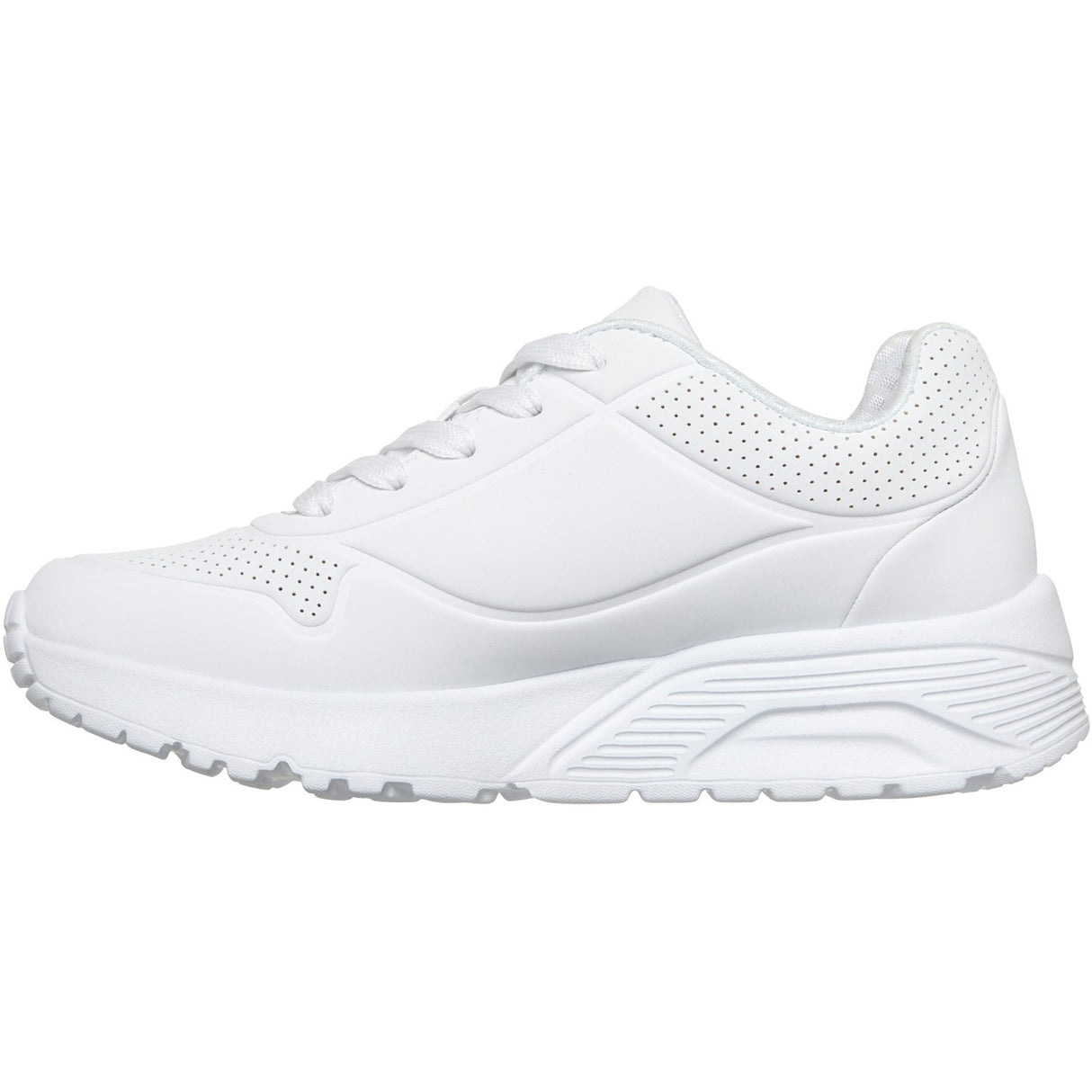 Skechers White JGoldcrown: UNO Lite - Metallic Joy
