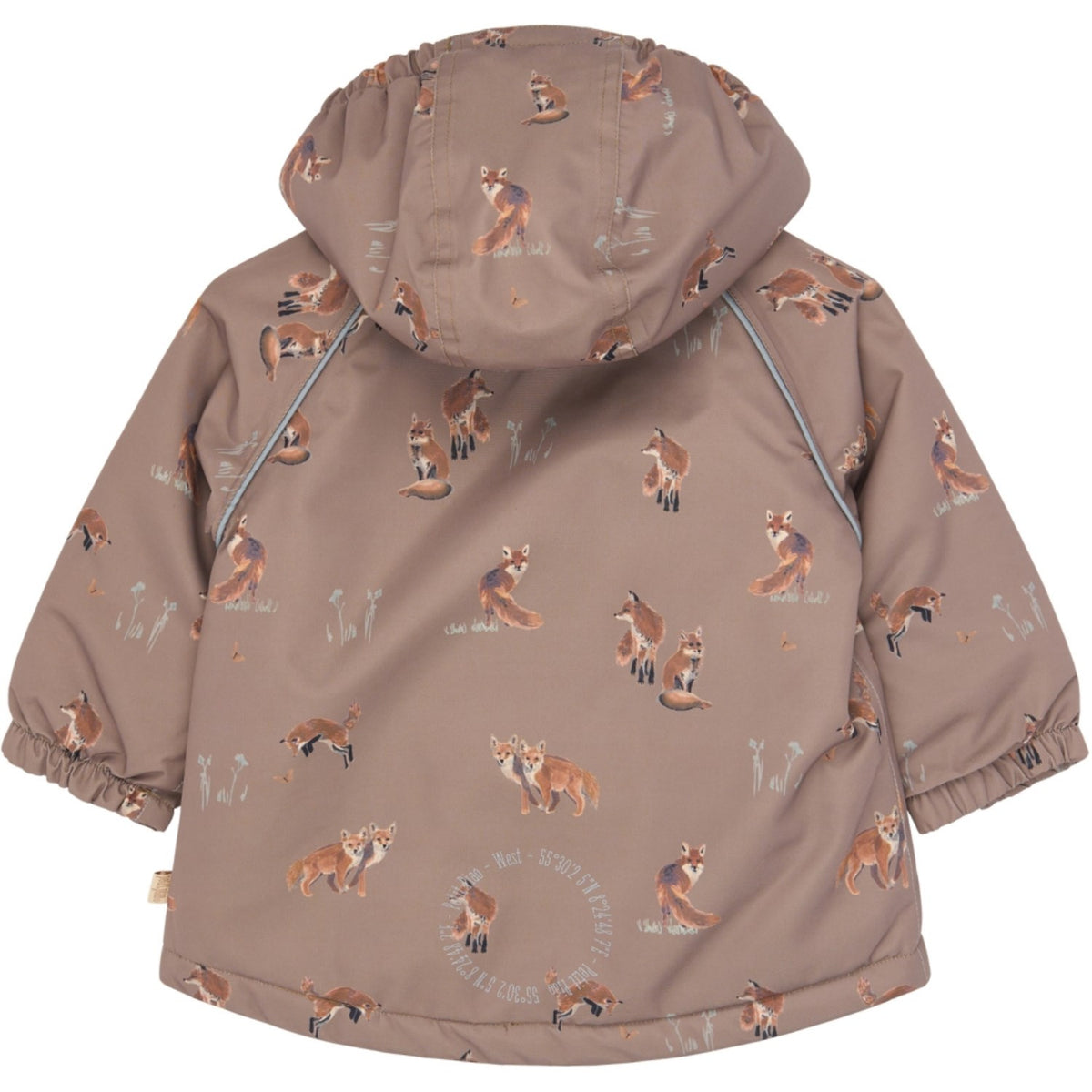 Petit Piao Fossil Fox Aop Ppdard Winter Jakke