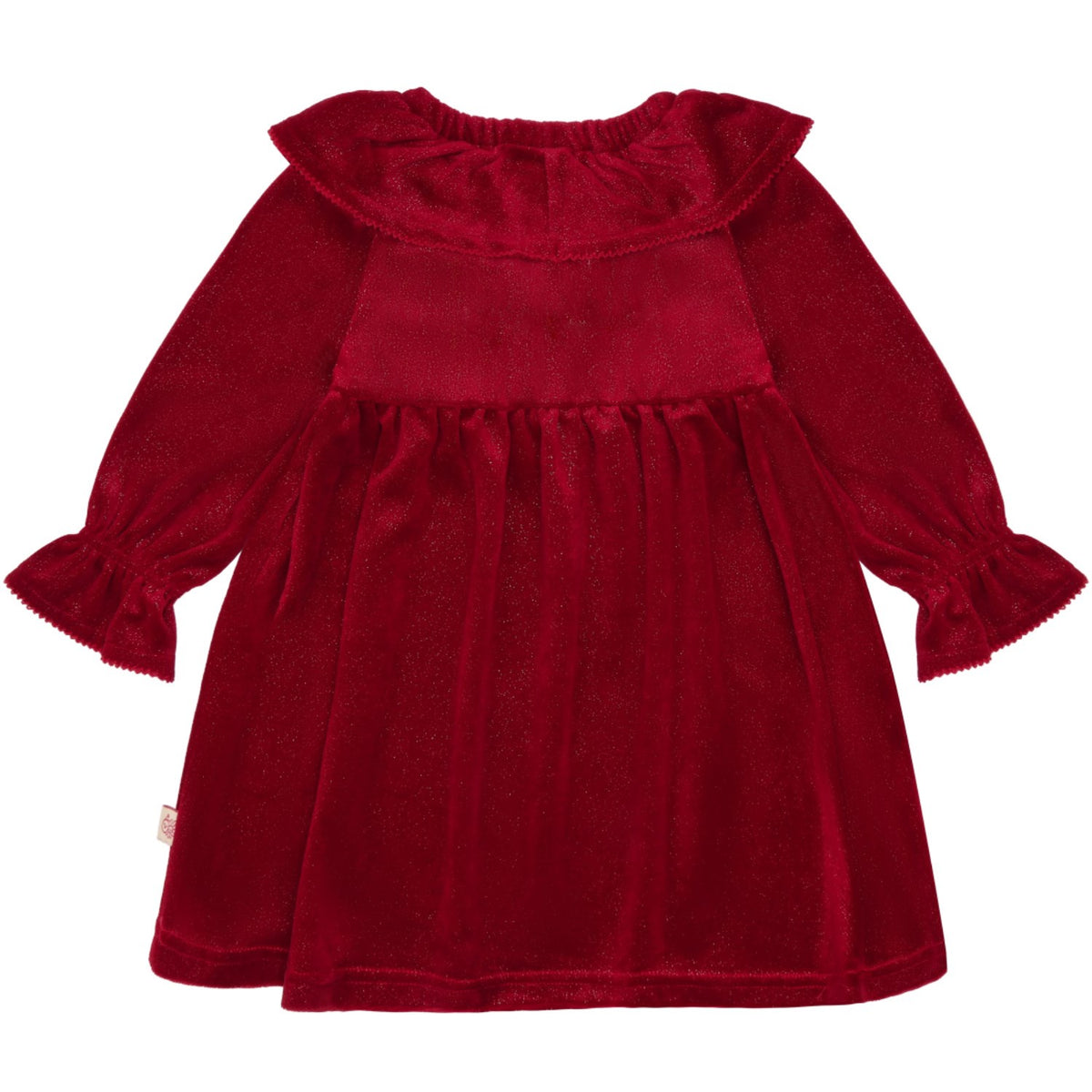 Hust & Claire Teaberry Donna Velour Kjole