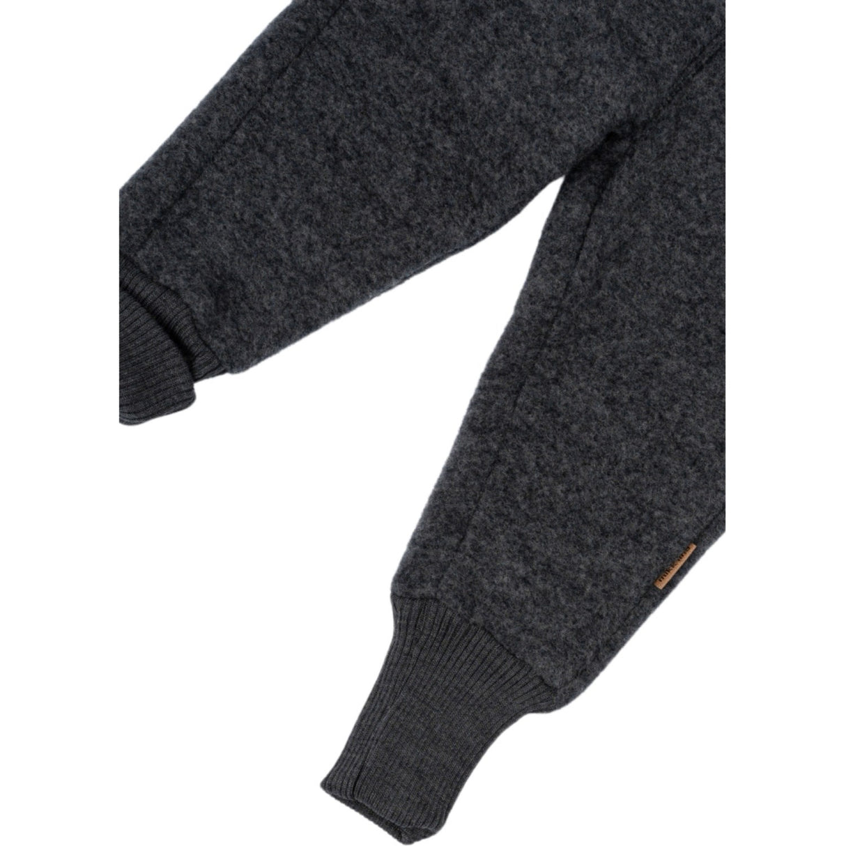 Mikk-Line Anthracite Melange Ull Bukser