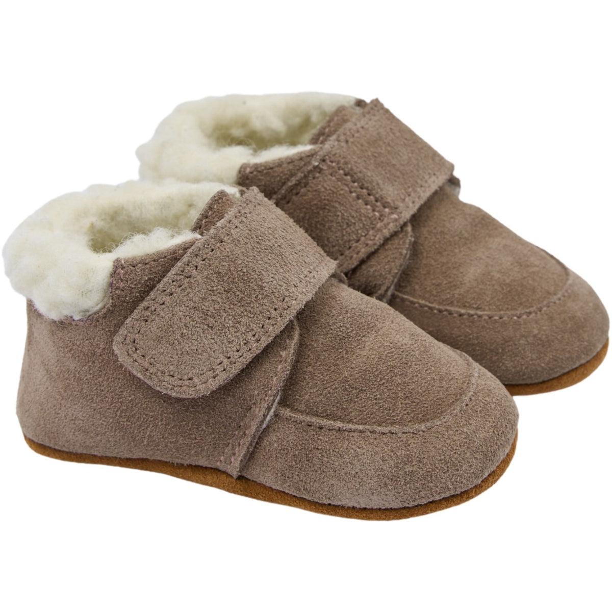 Pom Pom Taupe Beginners Borrelås Shepherd