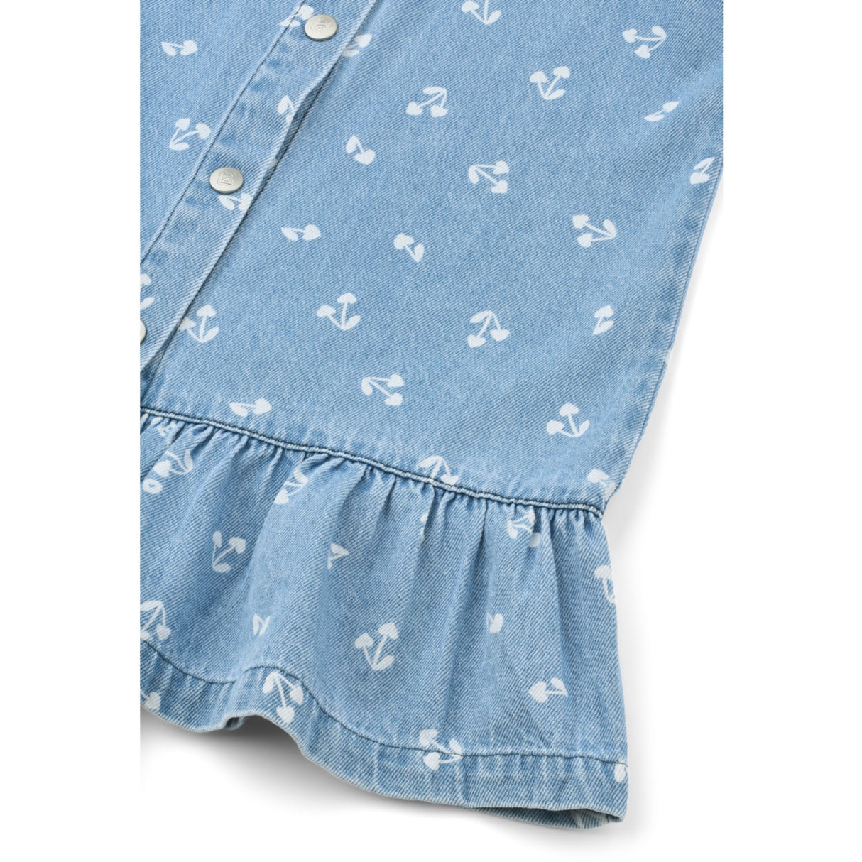 LIEWOOD Cherry Heart Sandy / Denim Sybilla Light Denim Kjole