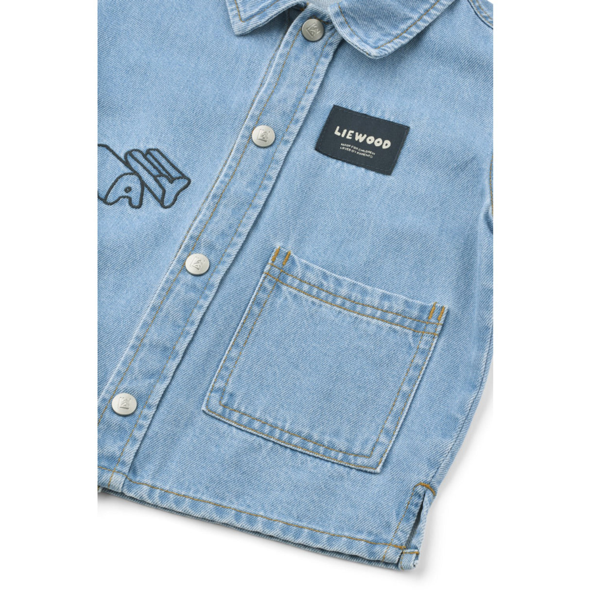 LIEWOOD Play / Denim Greg Light Denim Skjorte