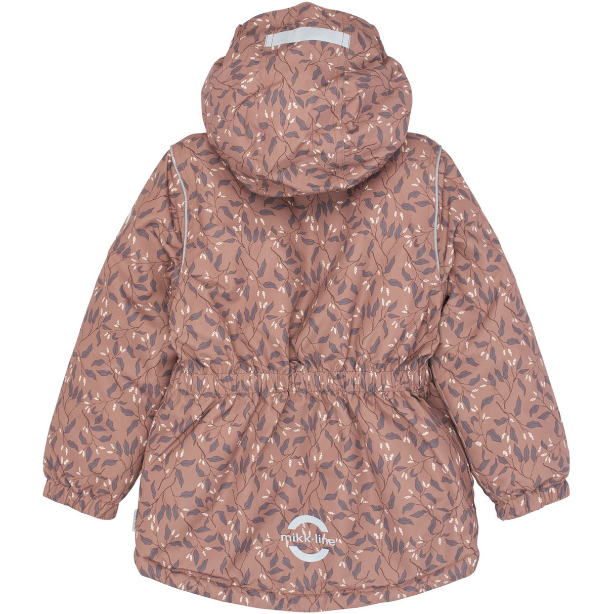 Mikk-Line Leaf AOP Winter Jakke Waist AOP
