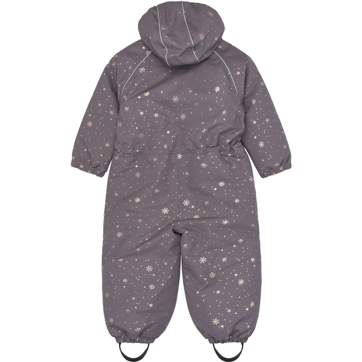 Mikk-Line Snowflake AOP Polyester Junior Drakt - Glitter