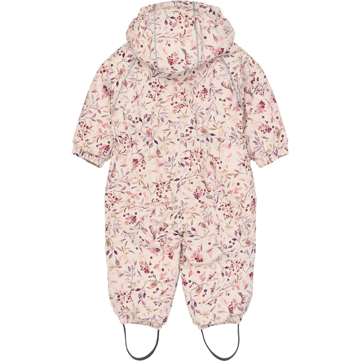 Mikk-Line Berries & Birds AOP Polyester Baby Drakt - AOP