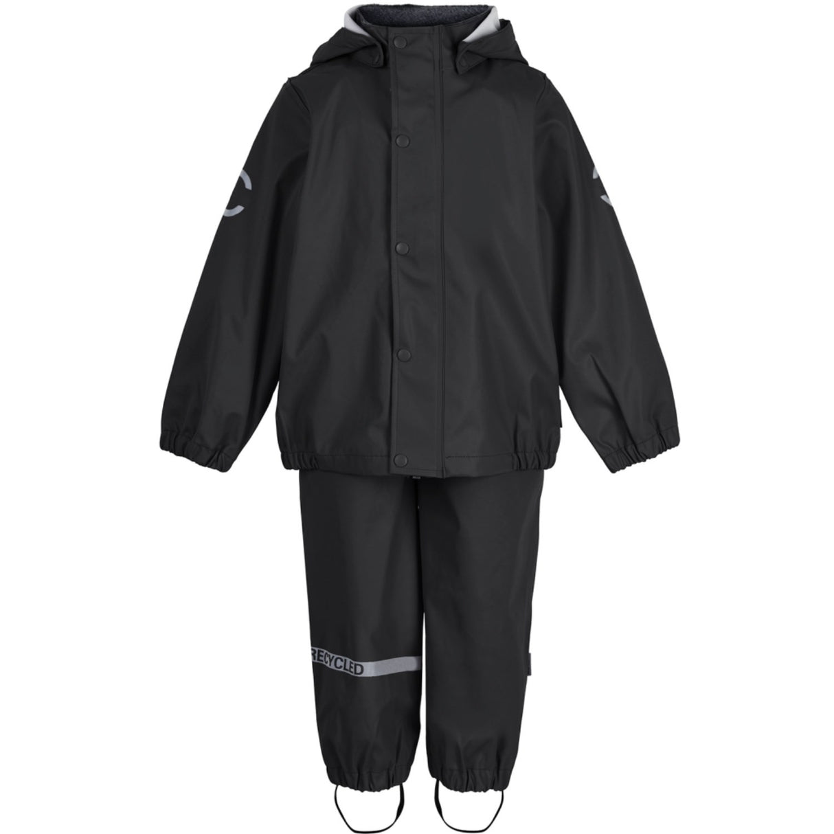 Mikk-Line Regntøj Jakke Og Bukser Black