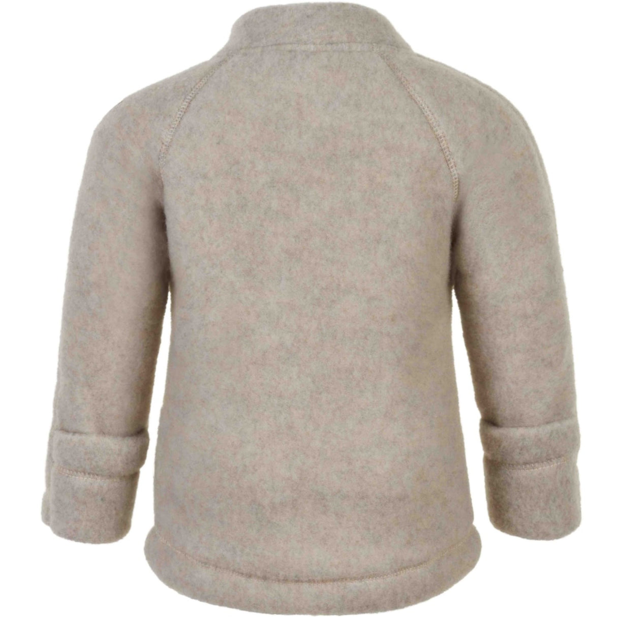 Mikk-Line Melange Offwhite Ull Baby Jakke