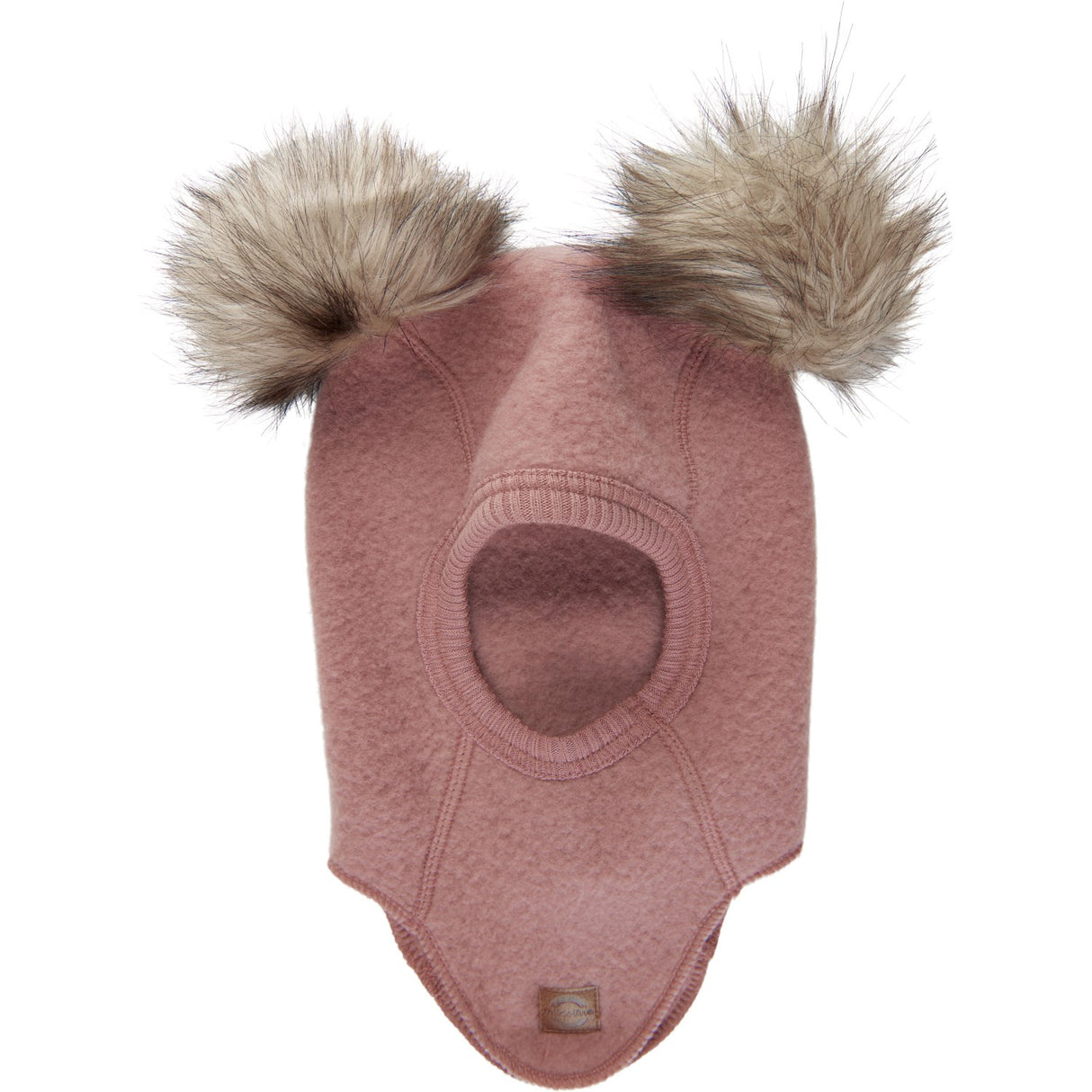 Mikk-Line Ull Elefantlue med Pom Pom Burlwood