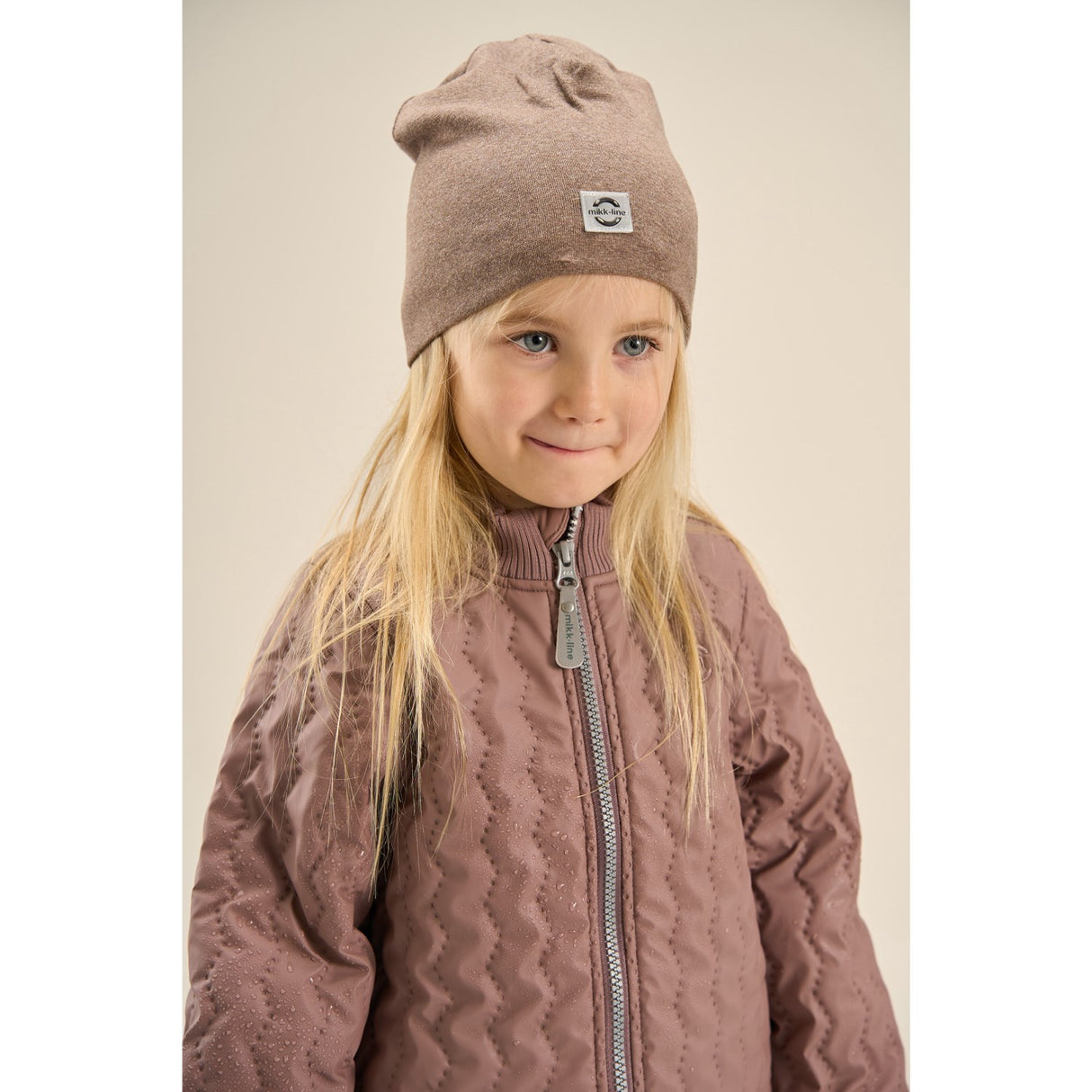 Mikk-Line Melange Denver Bomull Lue - Solid