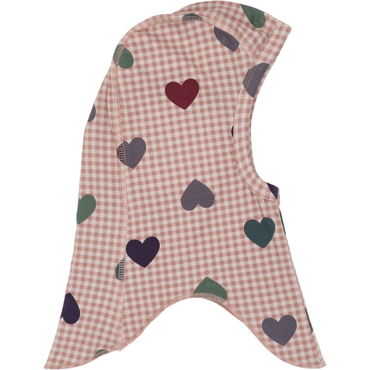 Mikk-Line Heart AOP 2-Pakning Bomull Fullface - Dobbel