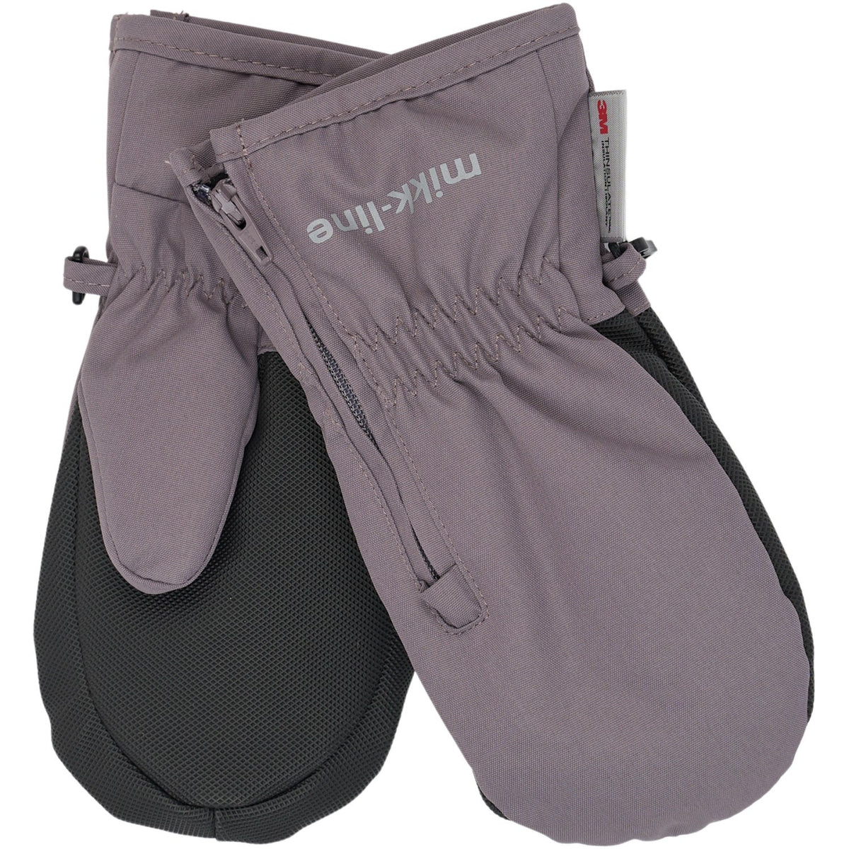 Mikk-Line Shark Polyester Votter Med Zip