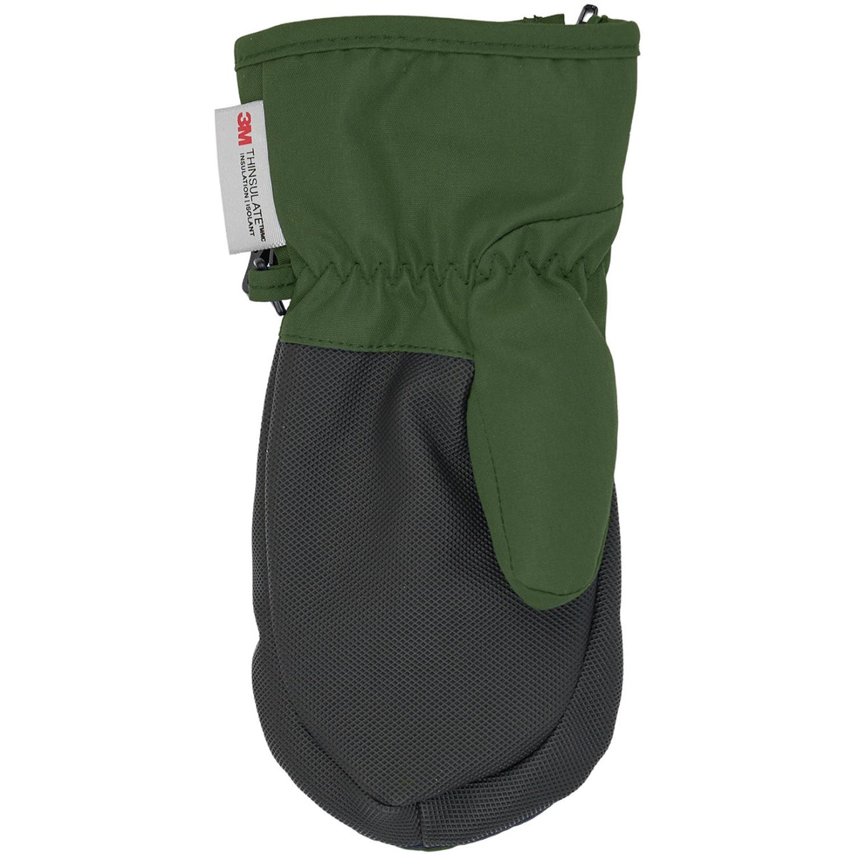 Mikk-Line Kombu Green Polyester Votter Med Zip