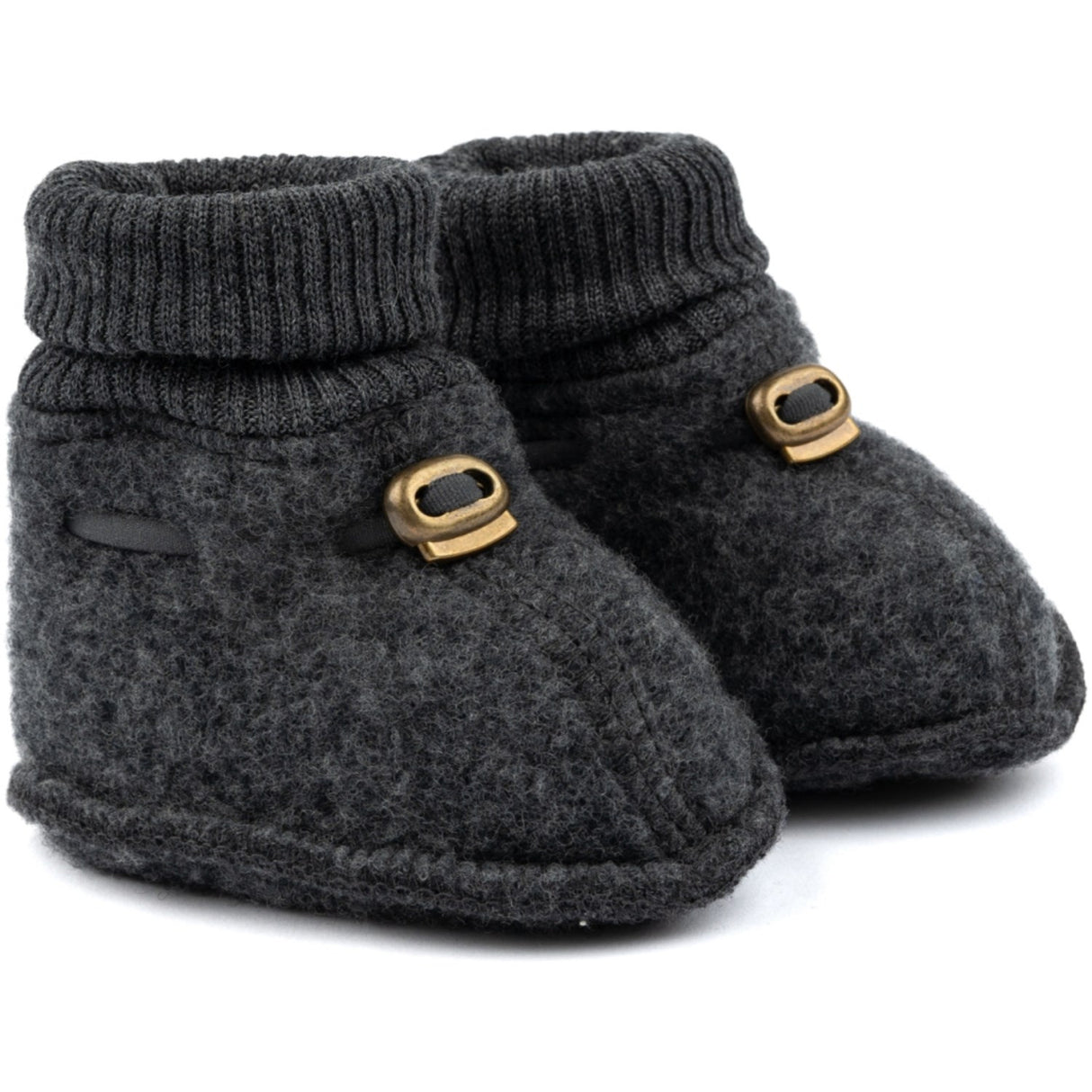 Mikk-Line Ull Tøfler Anthracite Melange