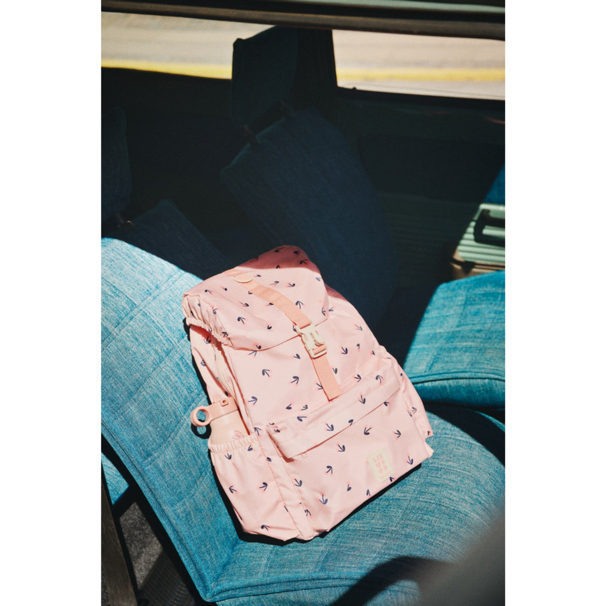 LIEWOOD Cherry Heart / Rosey Johnny School Rygsekk