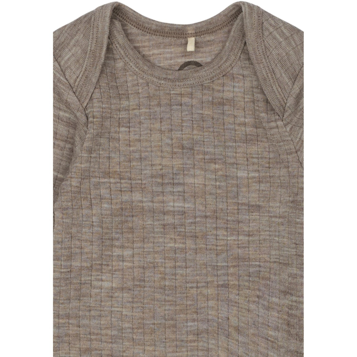 Mikk-Line Melange Denver Merino Ull Ls Body