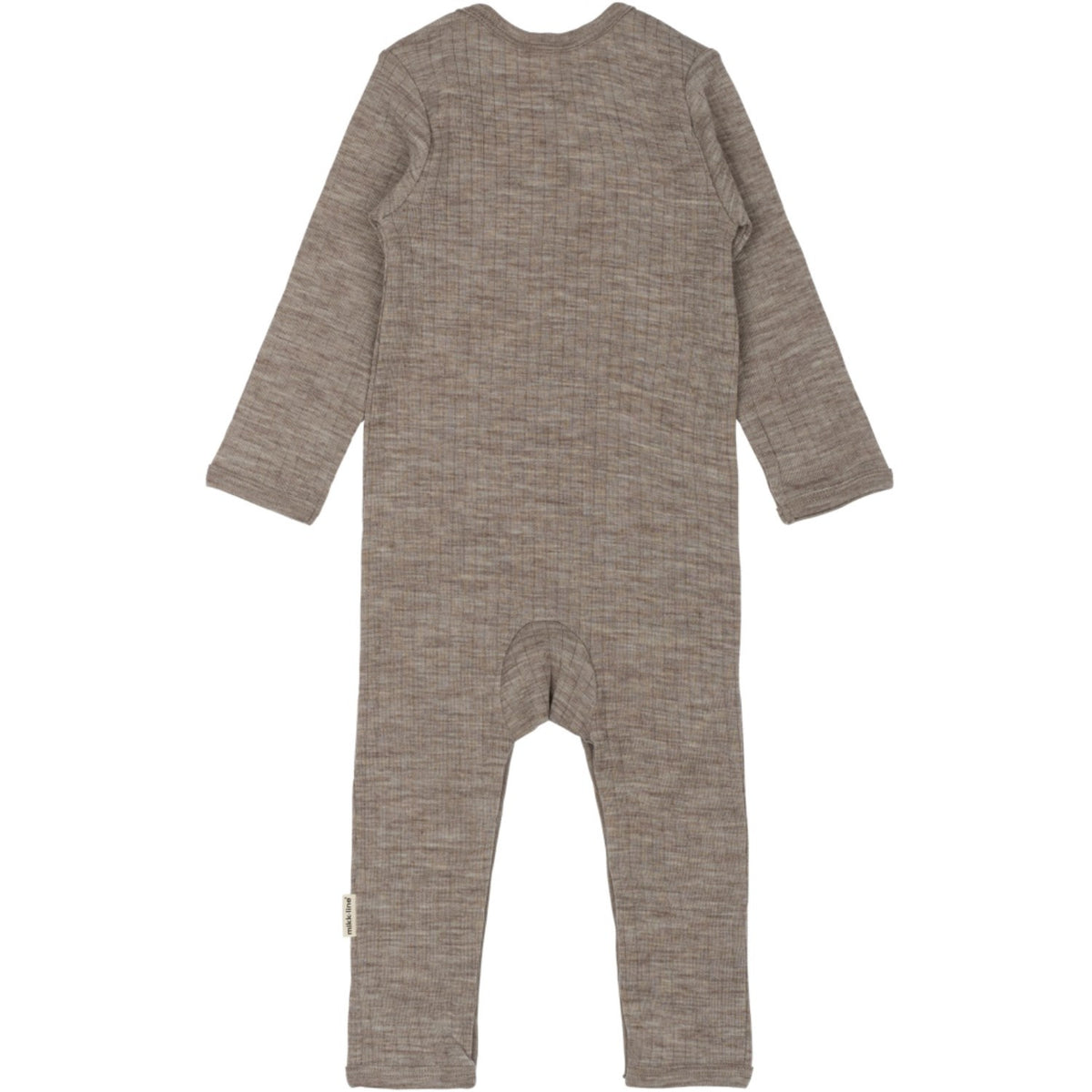 Mikk-Line Melange Denver Merino Ull Ls Drakt