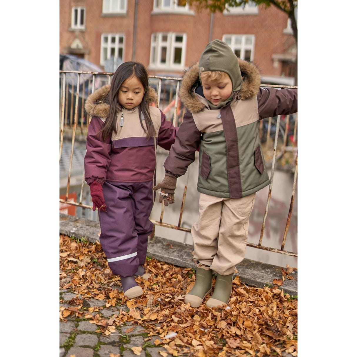 Mikk-Line Dusty Olive Bomull Fullface - Dobbel