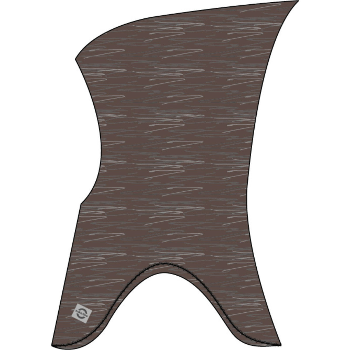 Mikk-Line Melange Denver Ull Fullface Tip - Solid M/ Vindstop