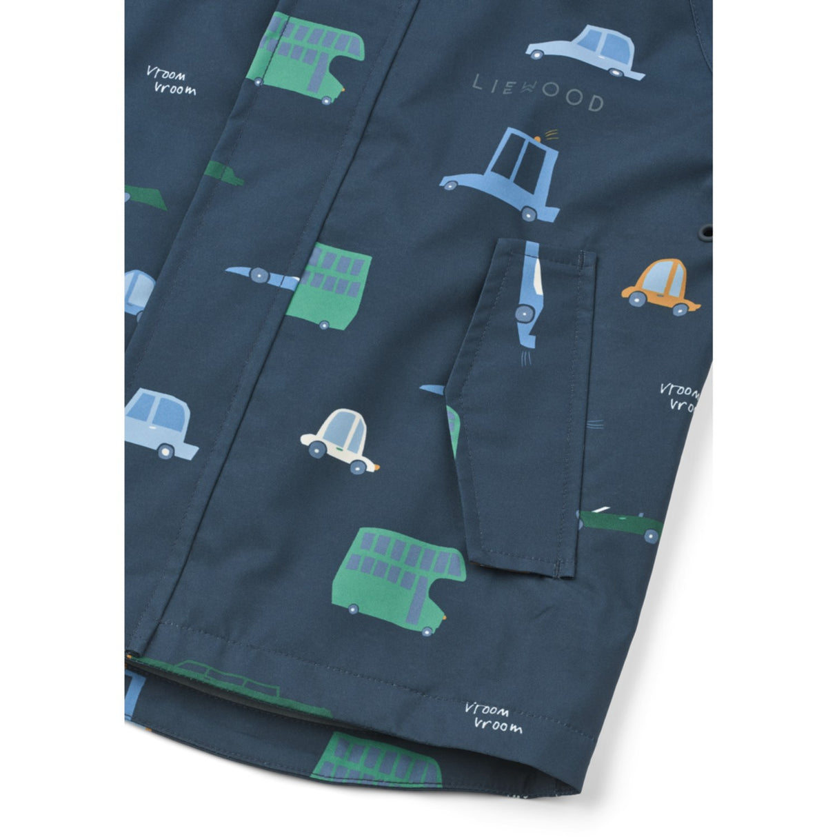 LIEWOOD Cars / Classic Navy Pedia Regntøy Sett