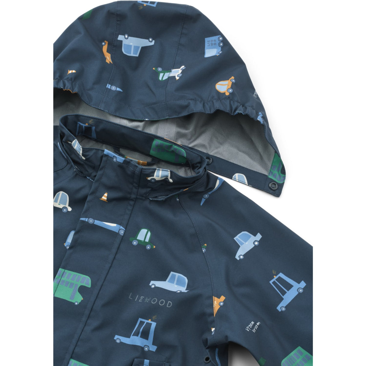 LIEWOOD Cars / Classic Navy Pedia Regntøy Sett