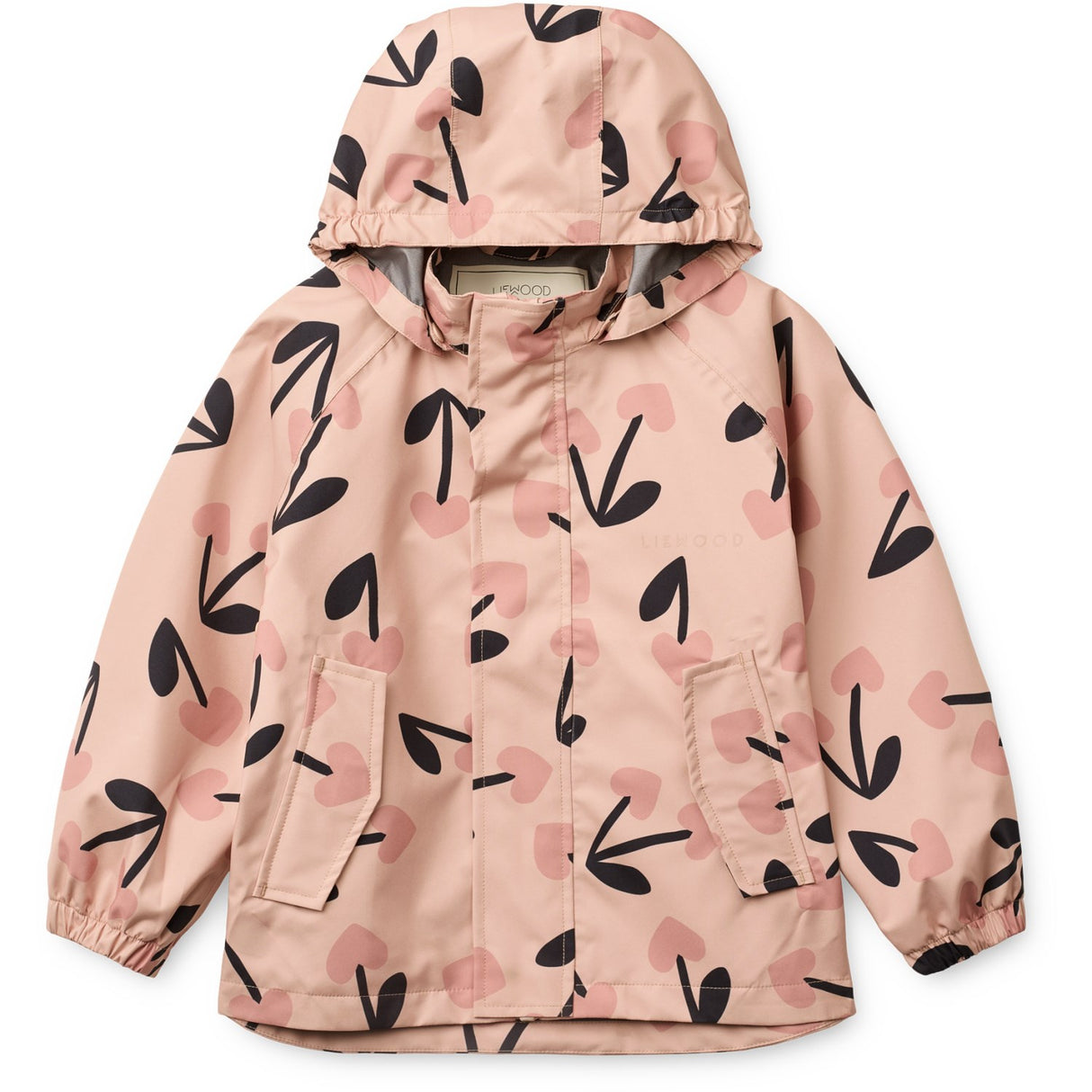 LIEWOOD Mega Cherry Heart/ Rosey Mix Pedia Regntøy Sett