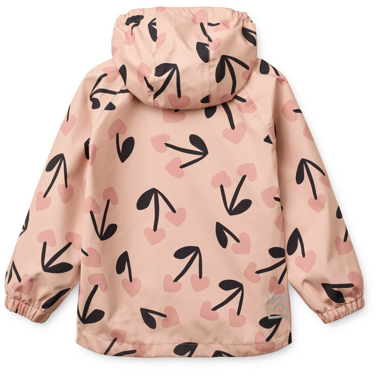 LIEWOOD Mega Cherry Heart/ Rosey Mix Pedia Regntøy Sett