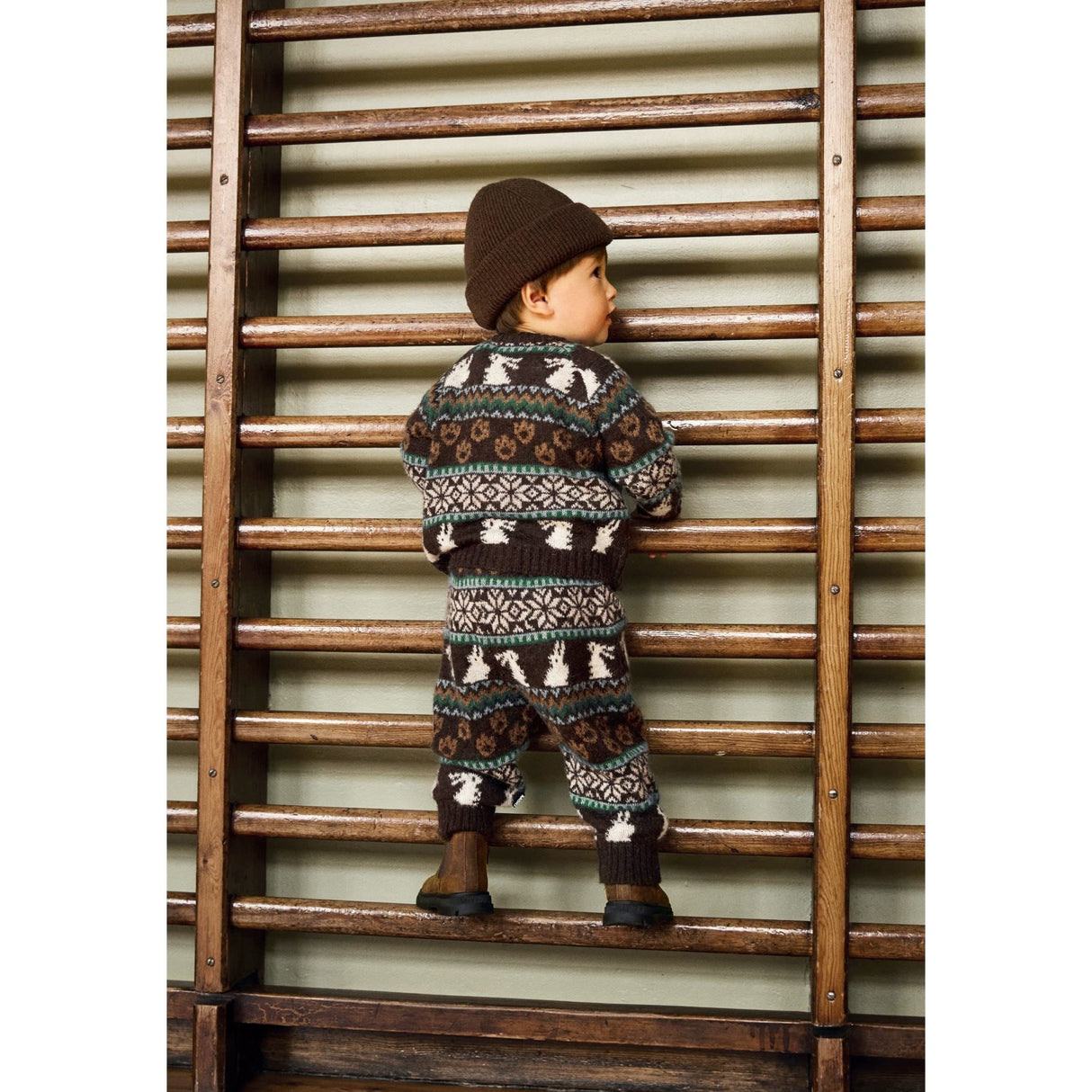 Molo Mini Fair Isle Bobi Cardigan