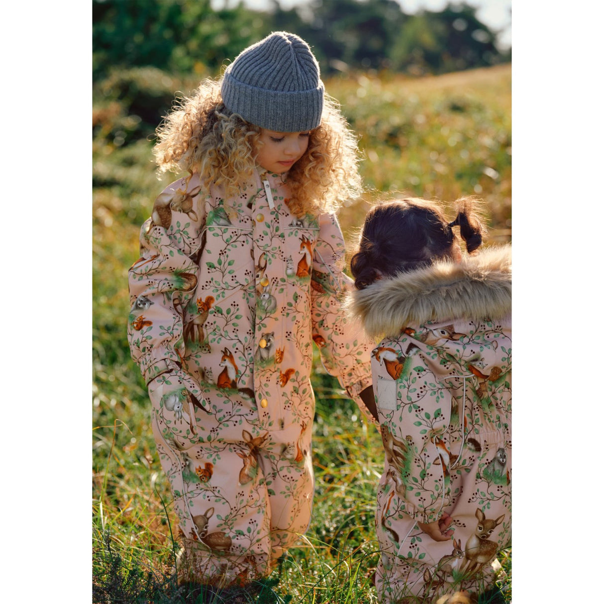 Molo Furry Friends Pyxis Pels Baby Flydress