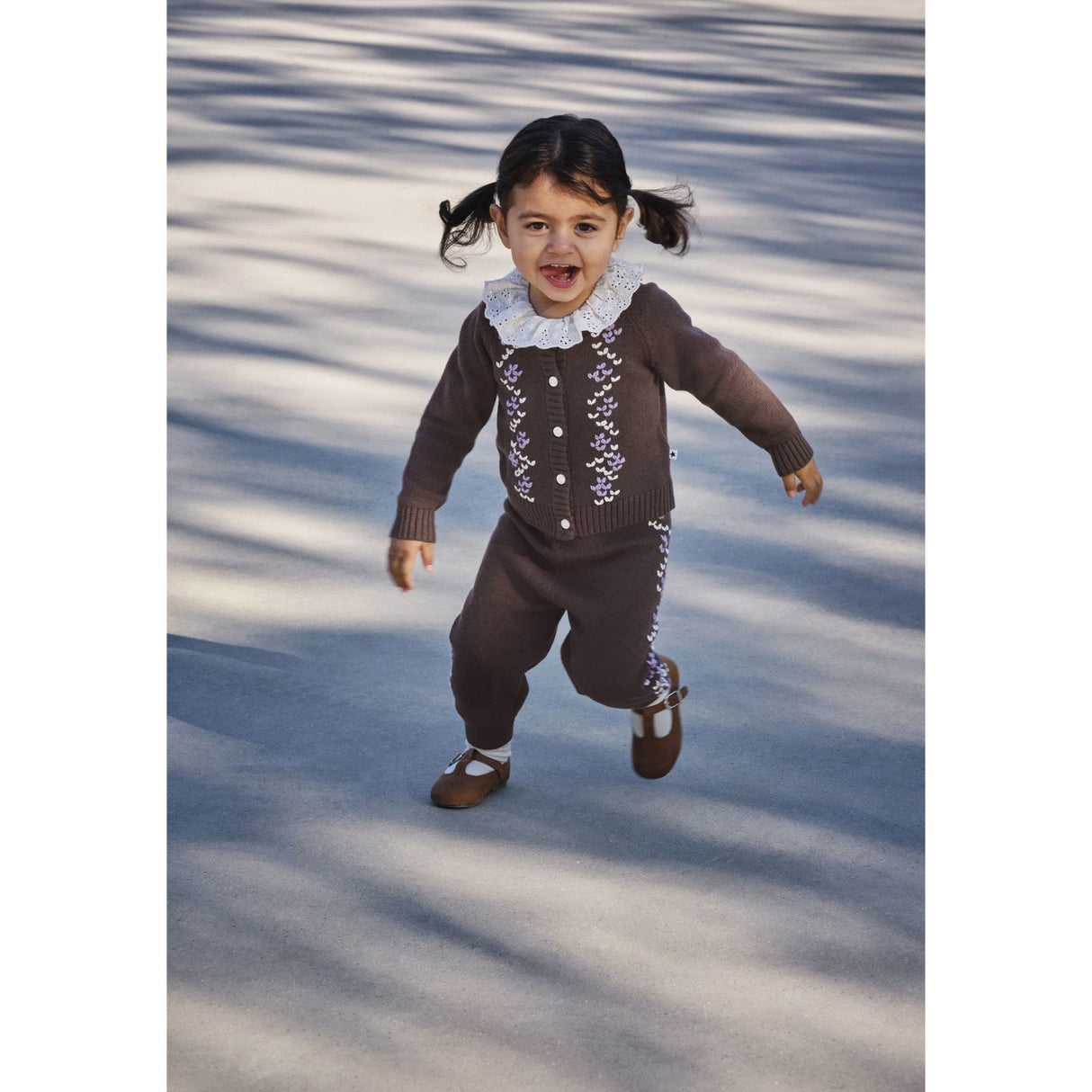 Molo Bark Brown Gillus Cardigan