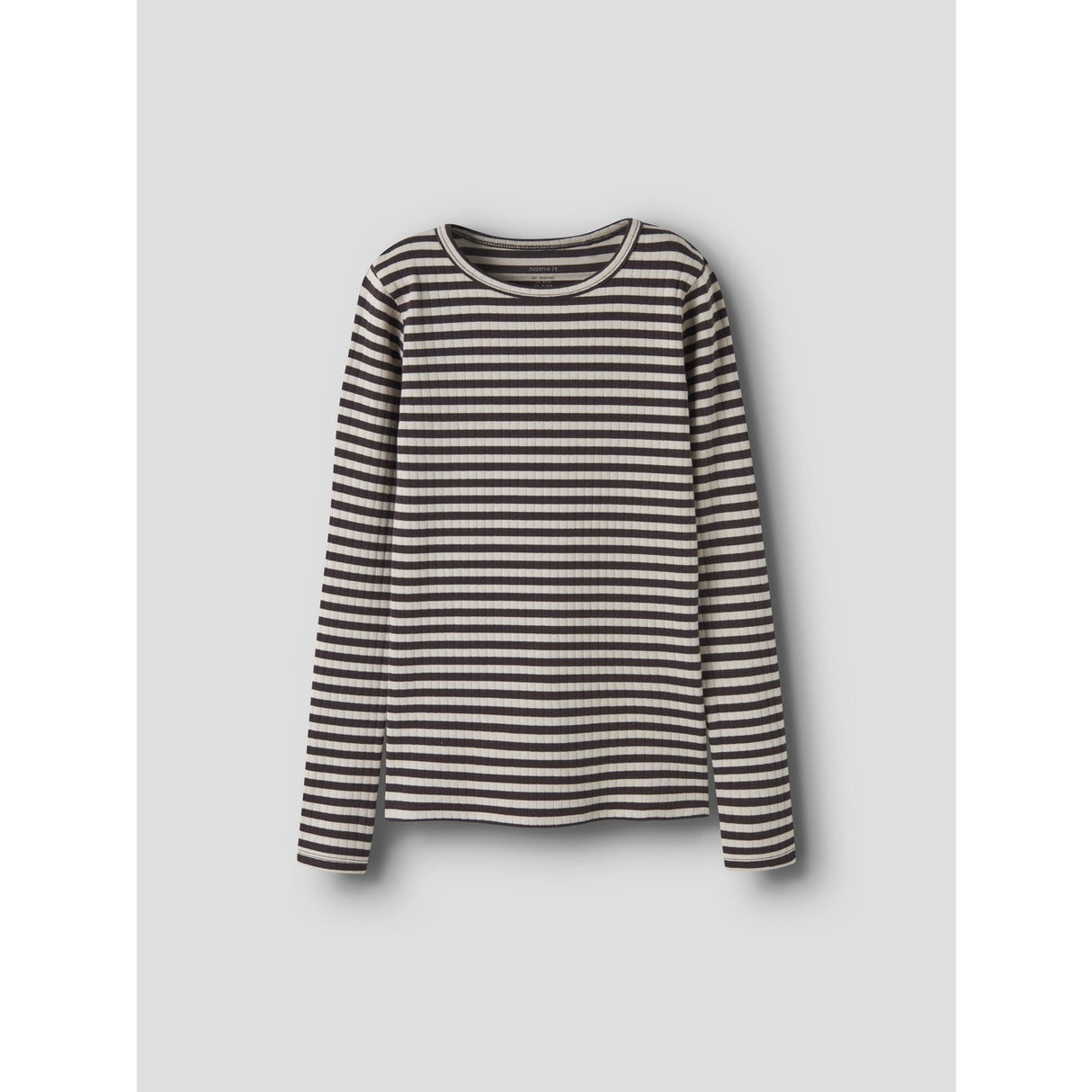 Name It Black Coffee W. Peyote Nkfsuraja Xsl Ls Topp Noos